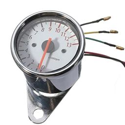 Enakshi® Electronic LED Motorcycle Gauge Tachometer Odometer Speedometer Speed Counter Replacement|Parts & Accessories | Motorcycle Parts | Instruments & Gauges | Other Instruments & Gauges image 2
