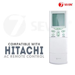 7SEVEN® Compatible with Hitachi Ac Remote 1.5 ton Original Model 68A 433kHz Suitable for Logicool Series of 1 2 Ton Split and Window Air Conditioner image 5