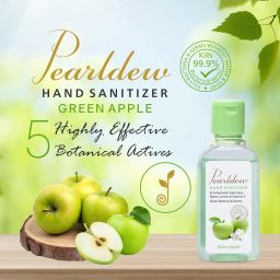 Pearldew Hand Sanitizer (Green Apple) |(60 ml - Pack Of 6) image 2