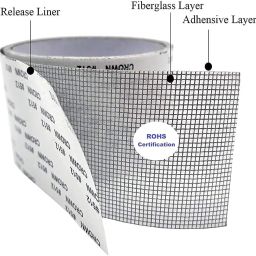 Shuttle Art Window Screen Repair Tap, Strong Adhesive & Waterproof Window Mosquito net Covering Mesh Tape for Door Tears Holes Screen Patch Repair Net Tape image 3