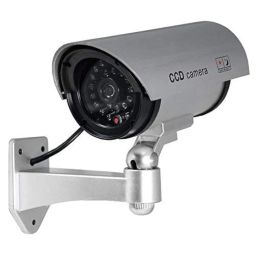 PREZONE Dummy Security CCTV Bullet Camera with LED Light Indication - Pack of 1 image 2