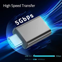 Kanget Type C Female to USB Male OTG Adapter, Thunderbolt 3 to USB Female OTG Adapter Type C to USB Connector Compatible with All Type C Devices image 2