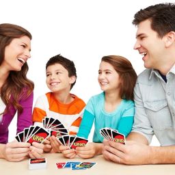 Mattel Uno Playing Card Game for 7 Yrs and Above for Adult,Set of 112 Cards, Multicolor image 1
