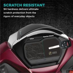 Spartan Shield Digital Cluster Screen Guard For TVS JUPITER 125 SMARTXONNECT Scooter 2024 || TFT Meter Display Console Protector || Anti Scratch Jupiter125 X Connect Accessory [Not Tempered Glass] image 2