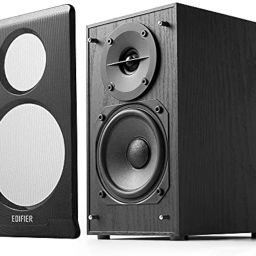 Edifier R33BT 10 Watt 2.0 Channel Wireless Bluetooth Bookshelf Speaker (Black) image 2