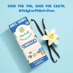 Only Earth Oats Shake Vanilla|No Added Preservatives| Cholesterol-free | Guilt-free |Calcium, Vitamin D, B1, B2 & B12 | 200ml (Oats Shake Vanilla (Pack 3)) image 5