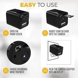 GARYVIZ 1080P Wired Camera with Audio Video Recording 24 Hours Working with 220v Power, Motion Detection Recording (Non WiFi Camera) SOUYTR image 2