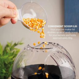 Transform Your Snack Time with Our Stylish Hot Air Popcorn Machine – The Ultimate Home Use Electric Popcorn Maker image 3