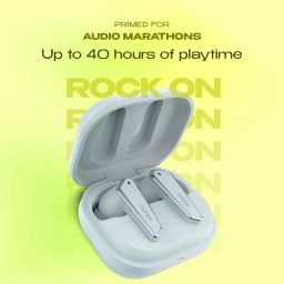 Noise Buds N1 in-Ear True Wireless Earbuds with Chrome Finish, 40H of Playtime, Quad Mic with ENC, Ultra Low Latency (Up to 40 Ms), Instacharge (10 Min=120 Min), BT V5.3 (Ice Blue) image 3