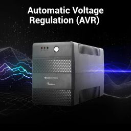 ZEBRONICS U1205 Microcontroller Based UPS with Up-to 1000VA | 600W, Double Boost, Automatic Voltage Regulation, Overload Protection, Auto Restart, Generator Compatible, for Office Computers | Home PC image 5