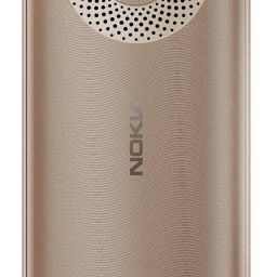 Nokia 130 Music | Built-in Powerful Loud Speaker with Music Player and Wireless FM Radio | Dedicated Music Buttons | Big 2.4 Display | 1 Month Standby Battery Life | Gold image 2