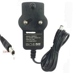 Compulicins 9 Volt 600Mah (0.6Amp) Power Adapter Compatible for Router, TP Link Router, LED Strip Light etc (Black-06) image 1