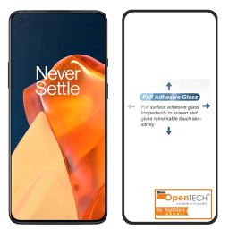 OpenTech® Military-Grade Tempered Glass Screen Protector Compatible for Oneplus Nord CE 3 Lite 5G with Edge to Edge Coverage and Easy Installation kit image 3