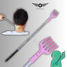 ADIMAC 2-Pack Itching Stick Back Scratcher & Massager - Plastic Handle, Multicolor Itching Relief Stick for Back, Body Scalp Hard-to-Reach Areas Portable Durable Lightweight Easy-to-Use Scratch Tool for Instant Comfort & Relaxation. image 4