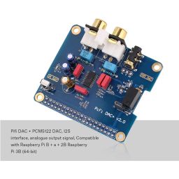 Digital Audio Sound Card Module, I2S Interface HiFi DIGI DAC + HiFi DIGI Digital Audio Card for Raspberry PI 3 Model B / 2B / B image 1