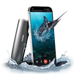 CanFish Fishing CamX Underwater Fishing Camera, HD 1080P &136°Ultra-Wide-Angle,656FT ROV Waterproof/Motion Sensing/Segmented Intelligent Recording/Wireless Charge/App Compatible with iOS and Android image 5
