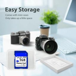 tridev traders SD Card 1GB Elite Pro Flash Memory Card 1GB SLC Standard Secure Digital Cards for Cameras / 3D Printers/GPS / MP3 / CNC/PDA/Gaming Platforms/Industrial Machines. (1, GB) image 2