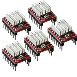 Invento 1pcs A4988 Nema 17 Stepper Driver Module with Heatsink for Ramps 1.4 3D Printer image 2