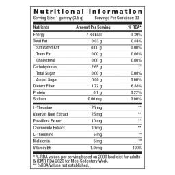 GNC Sleep+ Gummies | 30 Gummies | Induces Sleep Within Minutes | Promotes Deep Sleep | Helps Stay Asleep For Longer | Calms Brain & Relaxes Nerves | Prevents Next-Day Drowsiness | Mango Flavor| Formulated In USA image 3