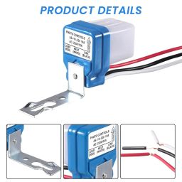 Serplex® 5Pcs Light Sensor System Component AC 220V Photocell Light Sensor Switch Waterproof Light Sensor DIY Modification Switch Sensor for Ceiling Light, Porch Light, Street Light, Pathway Light image 4