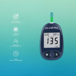 On Call Plus Blood Glucose Starter Kit with 10 Free Strips image 2