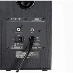 Edifier R33BT 10 Watt 2.0 Channel Wireless Bluetooth Bookshelf Speaker (Black) image 3