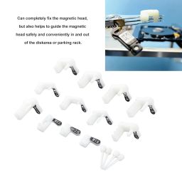 Hard Drive Repair Head Replacement Tool Kit, ABS HDD Head Replacement Tool, Safe and Practical White Hard Drive Combs Hard, Data Recovery Disk Magnetic Head for Data Recovery image 1