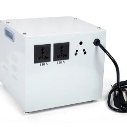 AXVOLT 4000w step down transformer 220v to 110v voltage converter for US appliances used in India image 1