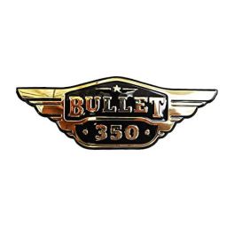 Bullet 500 Tool Box Monogram for Classic Electra Standard Thunderbird Reborn Meteor, PVC, Golden, Set of 2 image 1