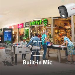 CP PLUS 5MP CCTV Camera | Outdoor Surveillance Camera | Smart IR & Warm Light | Built-in Mic | Dual Light Bullet Camera | Active Deterrence | 4-in-1 Analog AHD/TVI/CVI/CVBS | CP-URC-TC51PL3C-L-V2 image 3