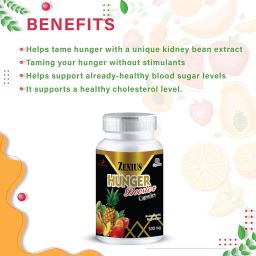 Hunger Booster Capsule | Controls Hunger Pangs/Appetite Power | New & Improved Formula | Ayurvedic Weight Gainer for Digestion image 3