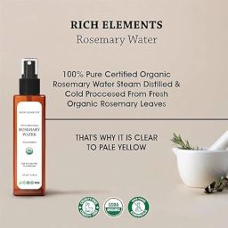 Rich Elements Rosemary Haircare Combo with Rosemary Water (100ml) & Rosemary Essential Oil (15ml) image 4