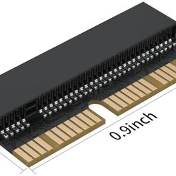 Tobo M.2 PCIE NVME SSD Adapter Card, Easy Installation, Converter for A1465 A1466 A1398 A1502 TD-401HS, NVME/AHCI Upgraded Kit image 1