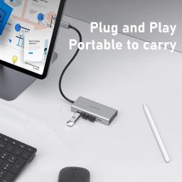 PULWTOP 5 Port USB C Hub 10Gbps for Laptop, USB C Hub Power Delivery with 100W PD (Not Support Monitor) USB C to USB C Hub Multiport Adapter for MacBook Pro, Chromebook, iMac, XPS image 5