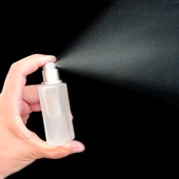 100ml Superior Qaulity Frosted Empty Refillable Glass Bottle with Spray Pump and Cap for For DIY Perfume, Essential Oils, Blends, Rose Water, Costemic Use(Pack of 1) image 2