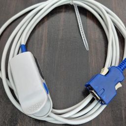 Maestros SpO2 Pulse Oximeter Sensor Probe, Compatible with Iris 50 and Lotus 500, 150 cm Cable image 1