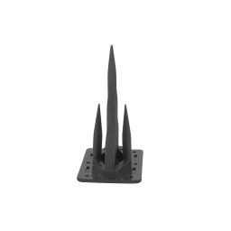 SPIKESTORE Bird Control Set of 5 Spikes with 2 Inch Width 4 Inch Height 3 Inch Length Double-Sided Tape (Color - Black) image 1