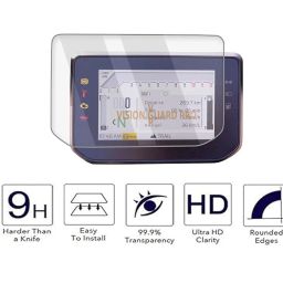VISION GUARD PRO Digital Meter Screen Guard For NEW HERO XPULSE 210 Bike (2025) / 9H TFT Instrument Cluster Guard/HD Clarity/NEW XPULSE210 Display Speedometer Console Accessory [Not Tempered Glass] image 1