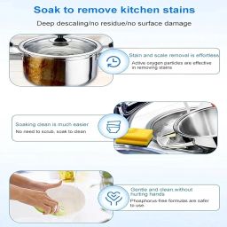 Rahmat All-in-One Rust Remover Powder & Ultimate Rust RemovaL, Multipurpose Kitchen Rust Remover Advanced Rust Removal for All Surfaces (250gm) (Rust Remover KItchen) image 2