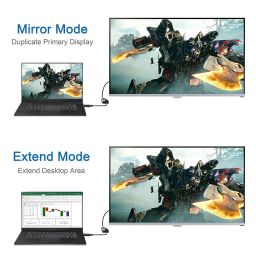 Tobo DisplayPort (DP) to VGA Adapter, Gold-Plated Display Port to VGA Adapter (Male to Female) Compatible with Computer, Desktop, Laptop, PC, Monitor, Projector, HDTV TD-260TC image 3