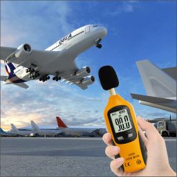 ThreeH Decibel Meter Digital Sound Level Meter 30-130dB LCD Backlight Display High Accuracy Data Hold Measuremen for Home Factory Classroom Noisy Neighbor image 5
