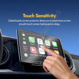 CAIDEN GUARDS Tpu Vw Taigun Gt Plus 1.5 Tsi Dsg Navigation System (10.09 Inch) Compatible Scratch Resistant, Unbreakable, Flexible & Shatter Proof Car Infotainment Screen Protector (Transparent) image 4