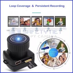 SAFETYNET Non WiFi Hidden Cam | Action Cam | 1080P hd Cam | Sports Cam | Small Bike Camera with Rechargeable Battery (Support 32GB SD Card) image 5