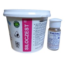 RANA POLYMERS LSR-210 (Shore 10 Soft Liquid Silicone Rubber) Supreme Moulding for Candle Making, DIY Resin, Soap, Crafts & Many More Pattern Making (500 gm, LSR 210 Fast catalyst) image 1