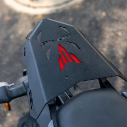 DURIOR MT15 Back Rack Heavy with Red Logo Suitable for All Model MT15 / MT15 Seat Extender (Without Back Rest) image 2