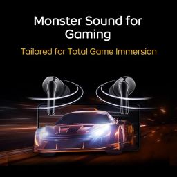 iQOO TWS 1e in-Ear Earbuds with Mic, Upto 30dB Active Noise Cancellation, Fast Charging which Takes 10 mins for 3 Hours Playtime, with Upto 42 hrs Playback time (Flame Yellow) image 3