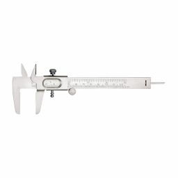 VVS (Vernier Caliper-1, And Screw Gauge 25mm-1) combo pack of 2 Micrometer Slide 12.5cm metallic for Measurement of Round Objects and depth used in Industrial,Home or General And Professional use image 1