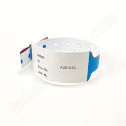 IS IndoSurgicals Patient Identification Band for Adult/Id Band for Hospital - Pack of 100 image 2
