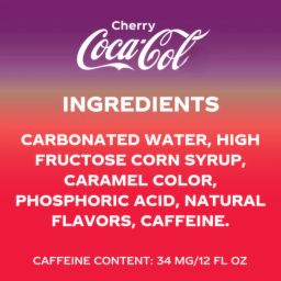 Coca colas Cherry Refreshing Pack Of Cherry Soda is Perfect For Enjoying The Classic Colas Twist. Each 330ml Pack Of 6 (Imported) image 2