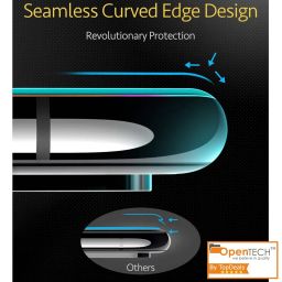 OpenTech Military-Grade Tempered Glass Screen Protector Compatible for iPhone XR / 11 with Edge to Edge Coverage and Easy Installation kit image 5